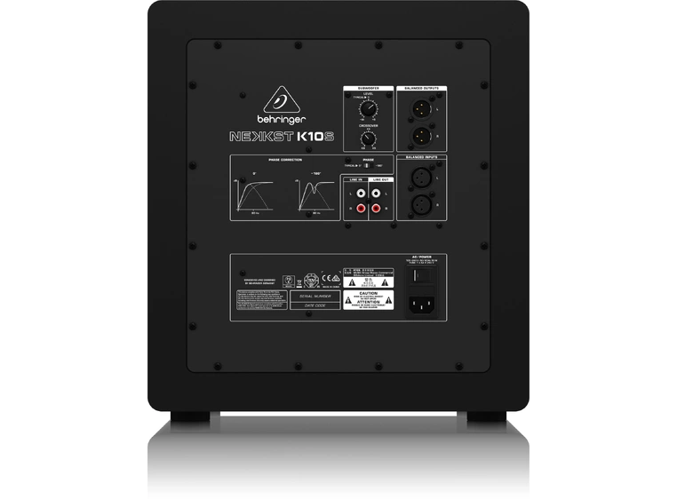 Behringer NEKKST Subwoofer K10S 